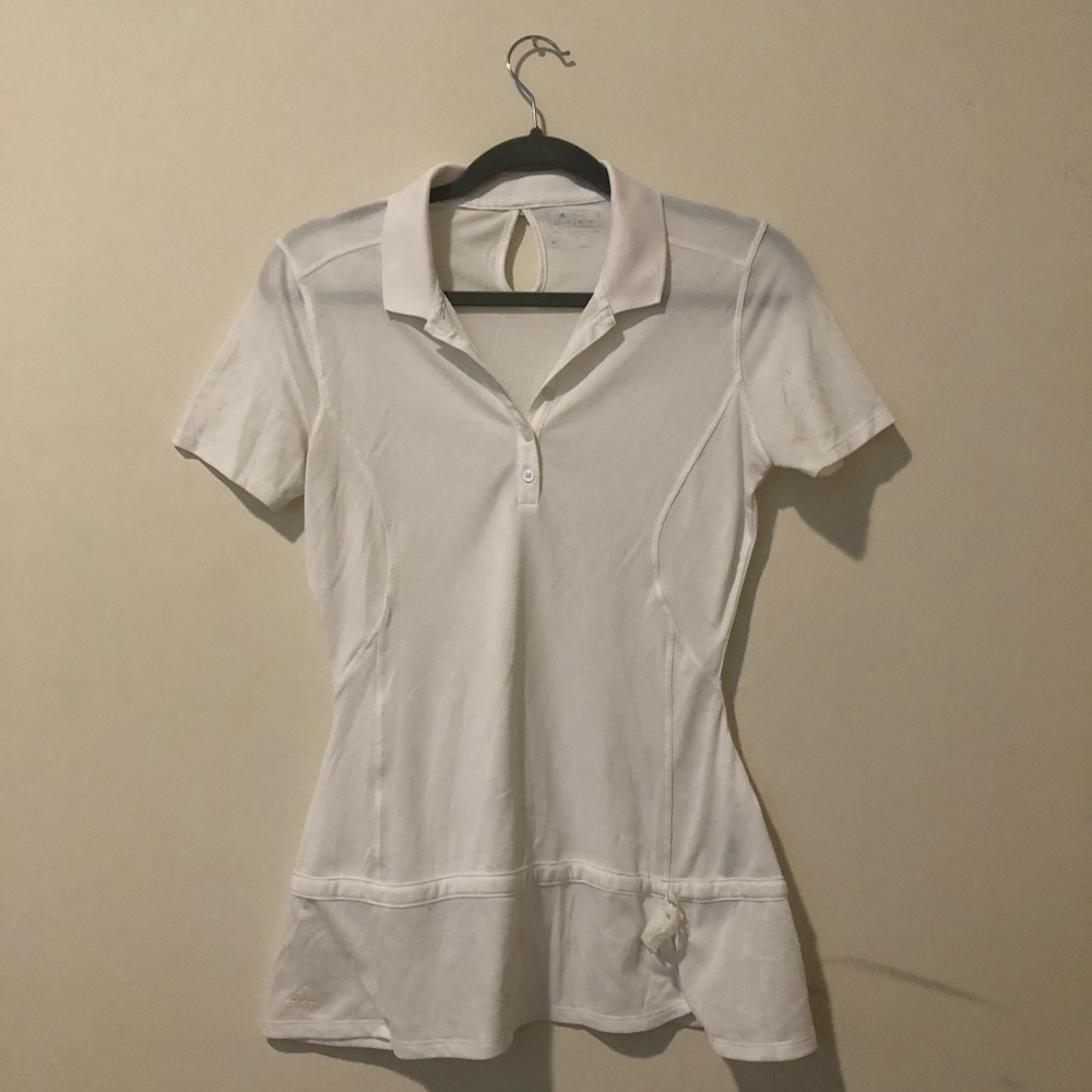 🏌🏼‍♀️Super cute Adidas polo with adorable ruffle